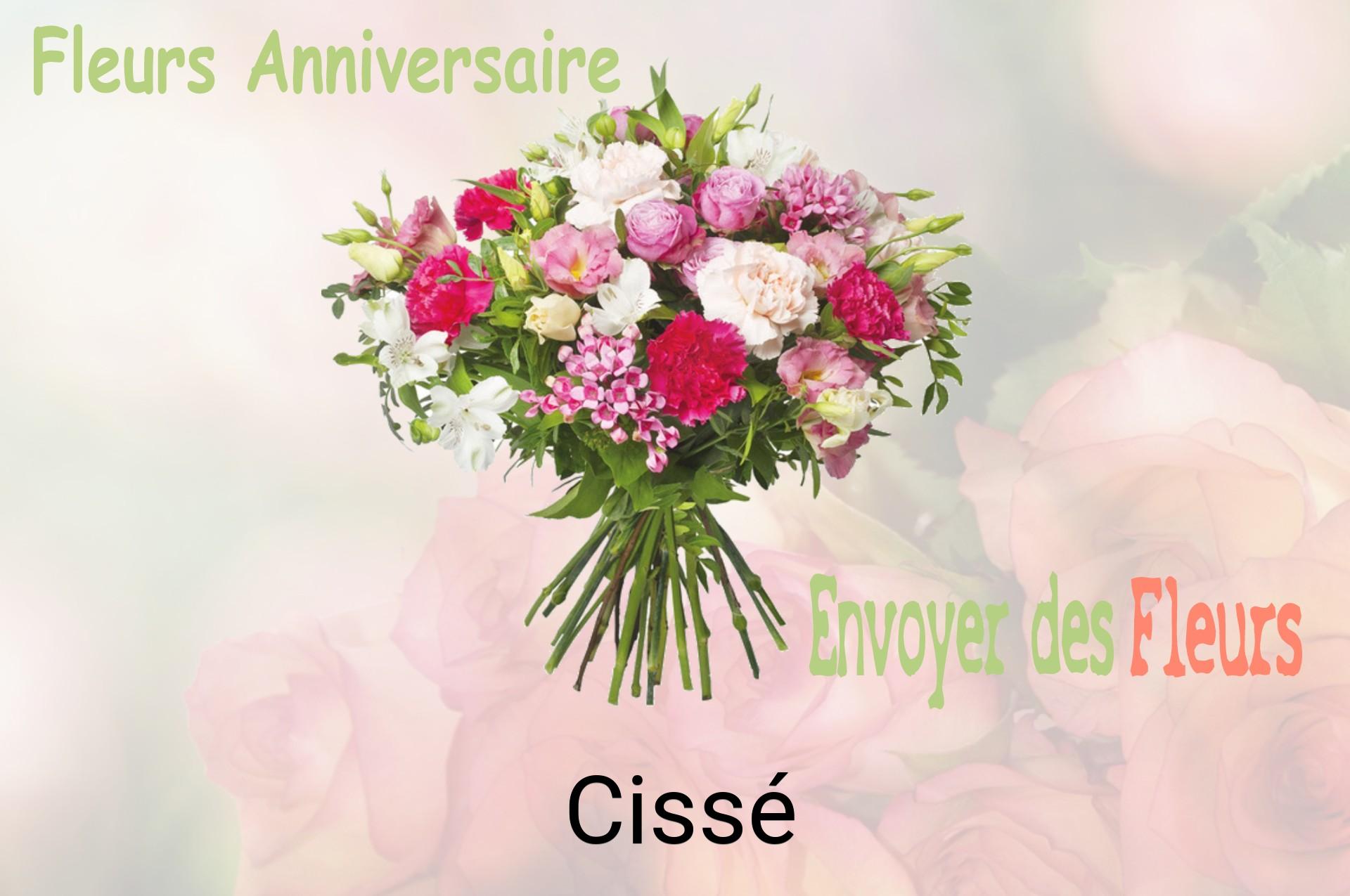 Bouquet de fleurs d’anniversaire livré à Cissé